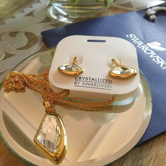 Swarovski Jewelry - Swarovski Crystallized Set NWT